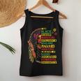 I Am Black History African Black History Month Girls Women Tank Top Personalized Gifts