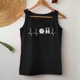 Bowling Pin Heartbeat Sport Bowling Ball Tank Top Frauen Lustige Geschenke