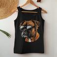 Boxer Dog Sunglasses Dog Mom Dad Women Tank Top Personalized Gifts