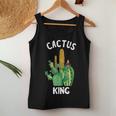 Cactus King Cactus Cactus Gardener Plants Cactus Tank Top Frauen Lustige Geschenke