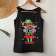 Cat Mom Elf Outfit Christmas Family Christmas Tank Top Frauen Lustige Geschenke