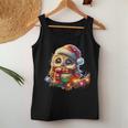 Christmas Hat Owl Tank Top Frauen Lustige Geschenke