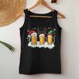 Christmas Outfit Beer Party Outfit Beer Beer Glasses Tank Top Frauen Lustige Geschenke