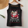 Christmas Santa Beer Scheiße Ist Das Besinnlich Here Tank Top Frauen Lustige Geschenke