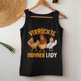 Crazy Chicken Lady Farmer Chicken S Tank Top Frauen Lustige Geschenke