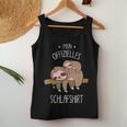 Cute Children's Animal Sleep With Sloth And Baby Sloth Tank Top Frauen Lustige Geschenke