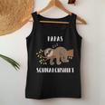 Dad Fathers Sayings Snoring Sloth Sleep Tank Top Frauen Lustige Geschenke