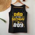 Dad And Mom Birthday Boy Construction Family Decorations Women Tank Top Personalized Gifts
