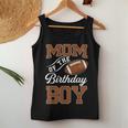 Dad Mom Of The Birthday Boy Family Party Football Matching Women Tank Top Personalized Gifts