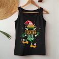 Daughter Elf Christmas Family Outfit Christmas Elf Tank Top Frauen Lustige Geschenke