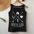 De Equitación Horse Girl Wild And Free Arrow Para Amantes De Los Caballos Camiseta sin mangas para mujer Regalos divertidos