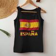Drapeau Espagne Symbole Espagnol Cadeau Espagnol Espana Débardeur pour femme Cadeaux drôles
