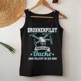 Drhnenpilot Wenn Ich Mich Ducke Drone Slogan Fpv Tank Top Frauen Lustige Geschenke