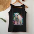 Eisbär Women's Colourful Watercolour Polar Bear Tank Top Frauen Lustige Geschenke