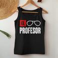 El Professor Money Costume Work Glasses Teacher's Tank Top Frauen Lustige Geschenke