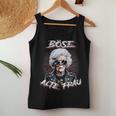 Evil Old Woman Women's Motorcycle Sarcasm Tank Top Frauen Lustige Geschenke