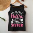 My Favorite Nurse Calls Me Sister Mother's Day Rn Nursing Women Tank Top Personalized Gifts
