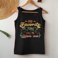 My Favorite People Call Me Glam Ma Floral Mother's Day Women Tank Top Personalized Gifts
