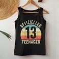 Finally 13Th Birthday Boy Girl Official Nager S Tank Top Frauen Lustige Geschenke