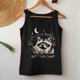 Funny Raccoon Tank Top for Women | Quirky Statement Piece Unique Gifts