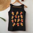 Gingerbread Christmas Gingerbread Pyjamas Mens Tank Top Frauen Lustige Geschenke