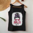 Girl Bills Retro Messy Bun Fan Team Women Tank Top Unique Gifts
