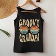 Groovy Grandpa Aesthetic Nostalgia 70'S Retro Grandpa Camiseta sin mangas para mujer Regalos divertidos