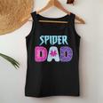 Groovy Spider Dad Matching Family Birthday Girl Party Women Tank Top Funny Gifts