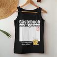 Guest Book 30Th Birthday Who Signs Beers Tank Top Frauen Lustige Geschenke