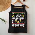 Hohoho Get Me A Beer Ugly Christmas Tank Top Frauen Lustige Geschenke