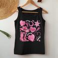 Howdy Valentine Day Western Cowgirl Xoxo Disco Heart Women Women Tank Top Personalized Gifts