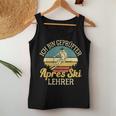 Ich Bin Geprüfter Apres Ski Teacher Huts Party Skiing Tank Top Frauen Lustige Geschenke