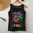 Its Mardi Gras Yall With Flamingo For New Orleans Carnival Women Tank Top Personalized Gifts