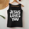 Jesus Christianity Christ Cross Cross Tank Top Frauen Lustige Geschenke