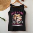 Just A Girl Who Loves Pomeranians Dog For Girls Women Tank Top Unique Gifts
