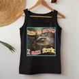 Life Is Soup Ironic Raccoon Women’s Tank | Fun Meme Wear Unique Gifts