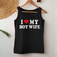 I Love My Hot Wife I My Heart Hot Wife Matching Set Tank Top Frauen Lustige Geschenke