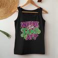 Where Them Vintage Fans At Black Girl For Girls Women Tank Top Funny Gifts