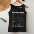 Math Teacher Algebra Maths Saying Tank Top Frauen Lustige Geschenke