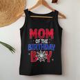 Mom Of The Birthday Boy Matching Spider Web Family Women Tank Top Personalized Gifts