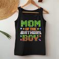 Mom Of The Birthday Boy Party Video Gamer Pixel Number Women Tank Top Personalized Gifts