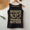 Mom Of The Groom Wedding Sassy And Fabulous Mother's Day Women Tank Top Funny Gifts