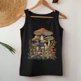 Mushroom Motif For Mushroom Lovers Mushroom Lovers Mushroom Colle Tank Top Frauen Lustige Geschenke