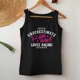 Ne Sous-Estimez Jamais Une Fille Qui Aime La Course Dirt Track Racer Débardeur pour femme Cadeaux drôles