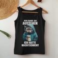 Night Layer Cat Coffee Layered Work Tank Top Frauen Lustige Geschenke