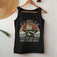 It Is What It Is And It Is Not Great Raccoon Trash Panda Women Tank Top Unique Gifts