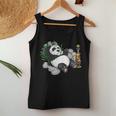 Panda Arabic Hookah Nargileh Shisha Panda Bear Tank Top Frauen Lustige Geschenke