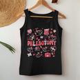 Phlebotomist Heart Phlebotomy Nurse Tech Valentines Women Tank Top Personalized Gifts