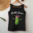 Pickle Queen Cucumber Lovers Cucumber Tank Top Frauen Lustige Geschenke