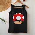 Pixel Retro Gaming Mushroom Tank Top Frauen Lustige Geschenke